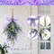 Spring Lavender Swag Decor 2 Pack Artificial Lavender Swag for Door